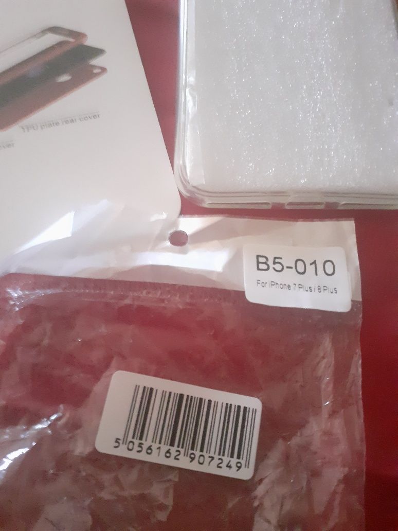 Capas para IPhone 7 e 8 Plus cada 4€