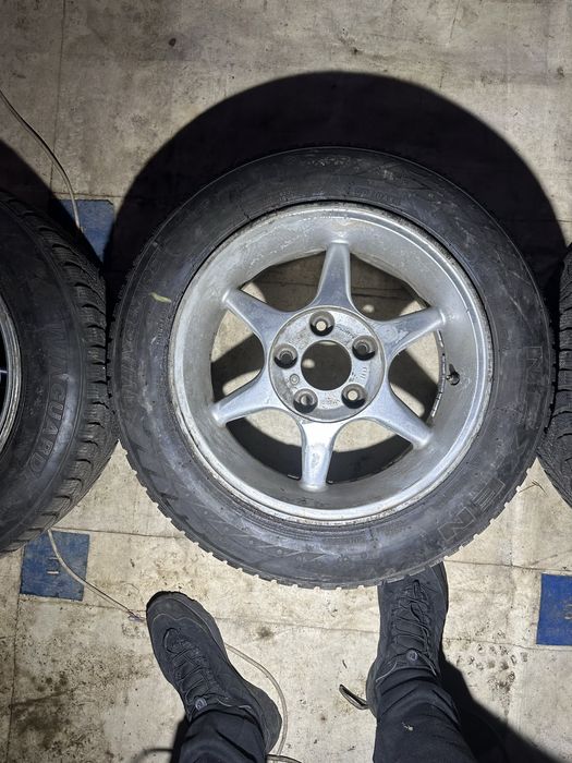 Продам диски FOMB 5/120 с резиной 205/55/16 на бмв