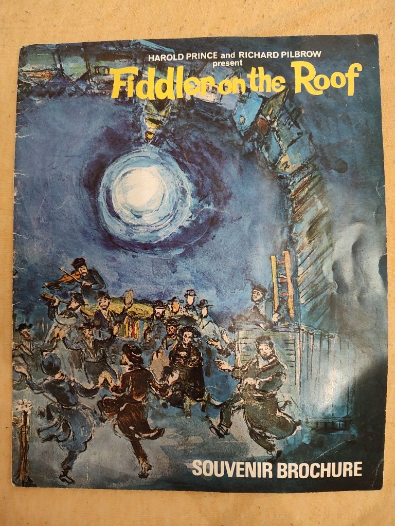 Skrzypek na dachu/Fiddler on the Roof - Souvenir brochure/program