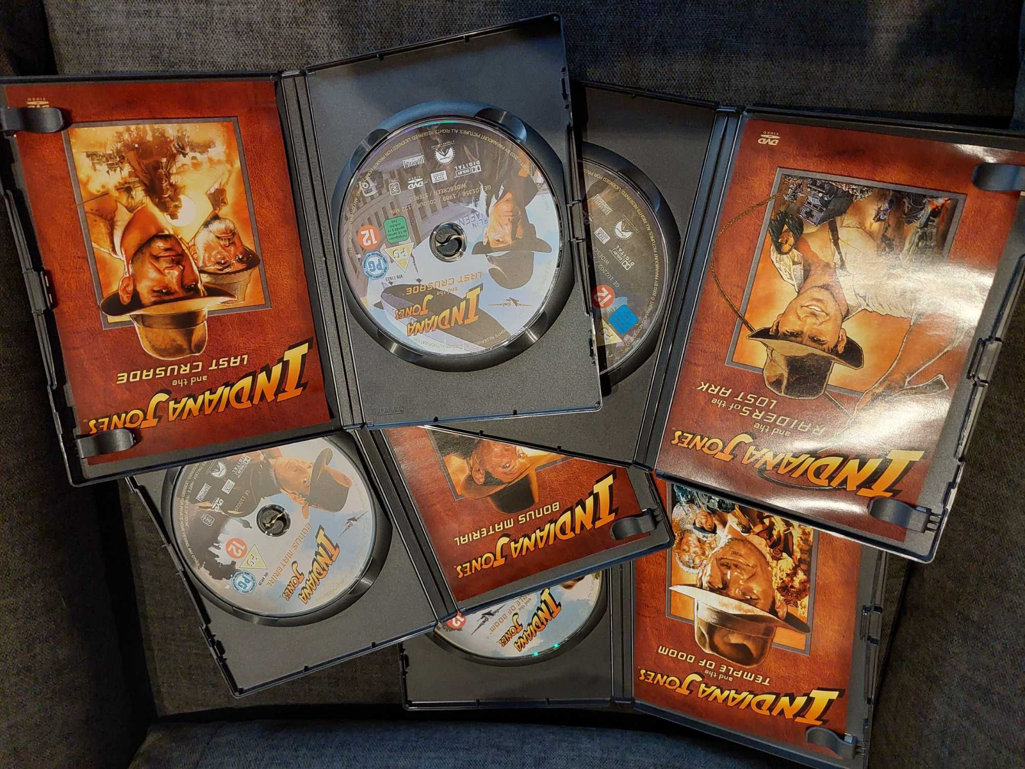 DVD Indiana Jones wydanie kolekcjonerskie