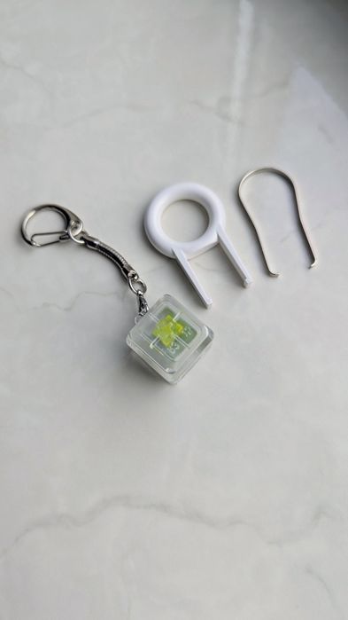 Брілок клавіша свіч зелений