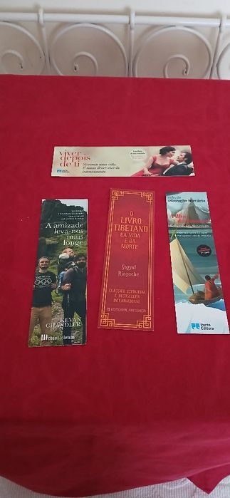 Marcadores para livros, novos