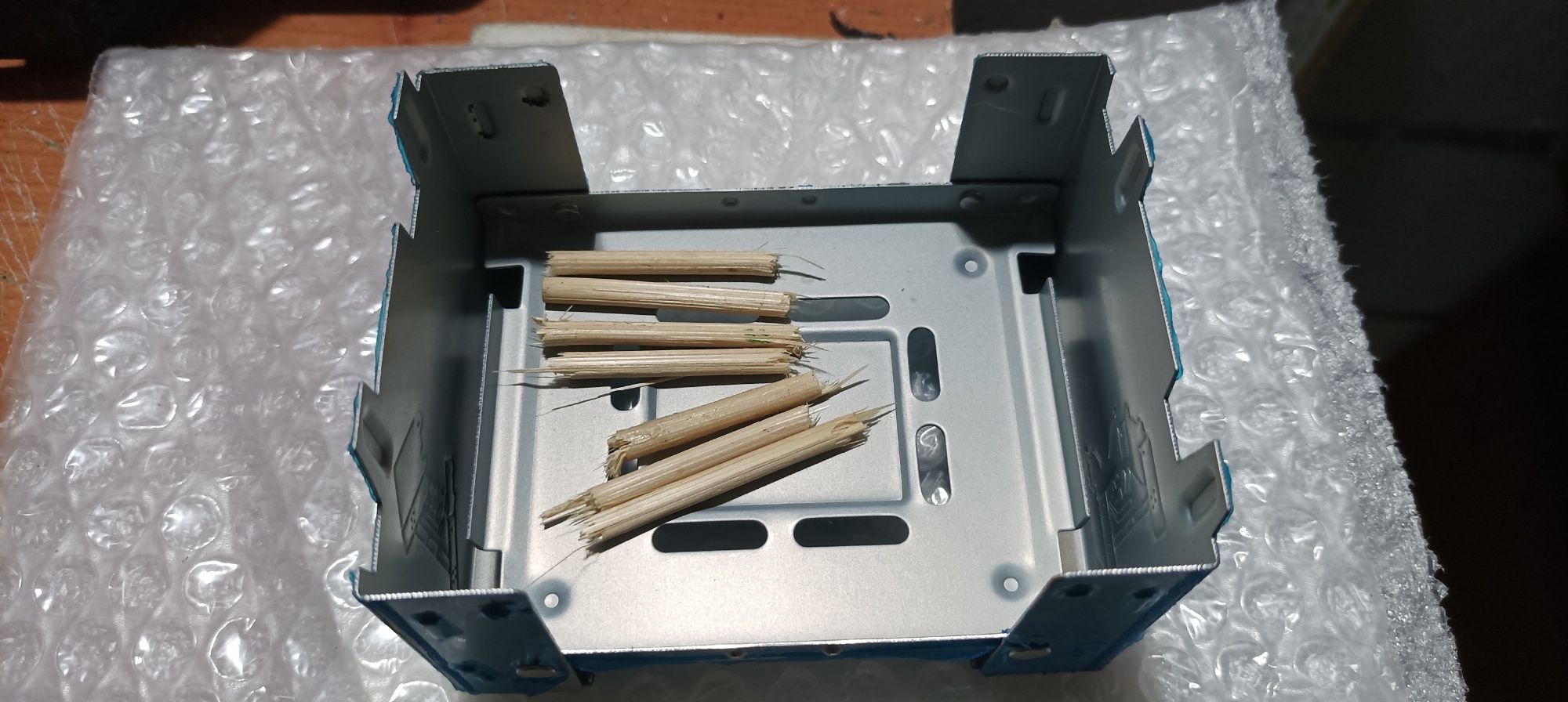 Fogareiro de sobrevivência