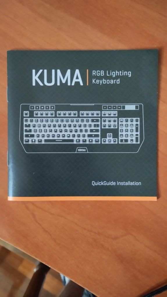 Teclado Mecânico Híbrido Krom Kuma RGB