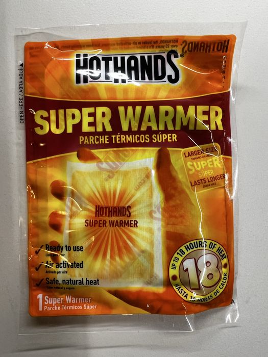 HOTHANDS Super Warmer грілка привезені з америки. Для походів