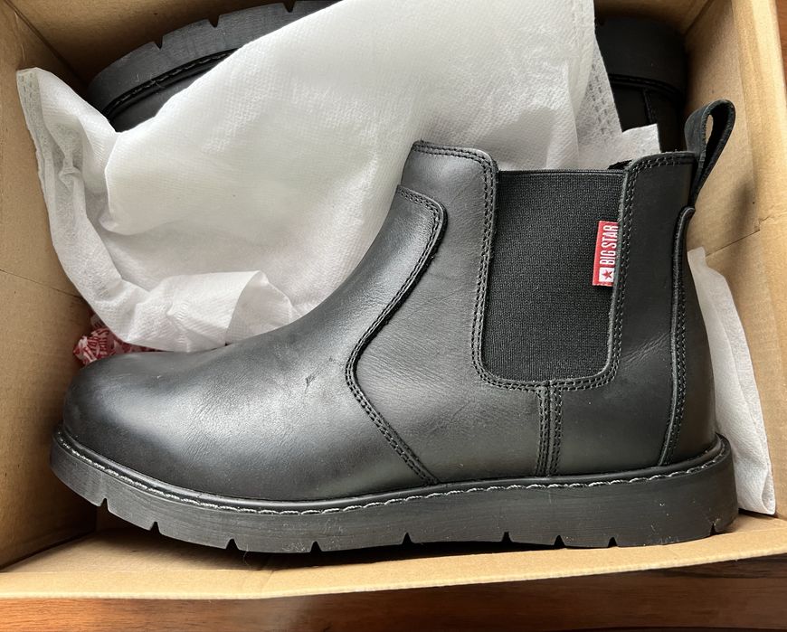 Czarne buty nowe firmy Big Star rozmiar 42 meskie