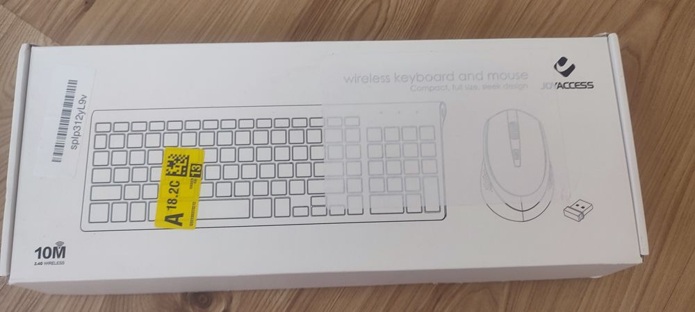 Klawiatura plus myszka bezprzewodowa