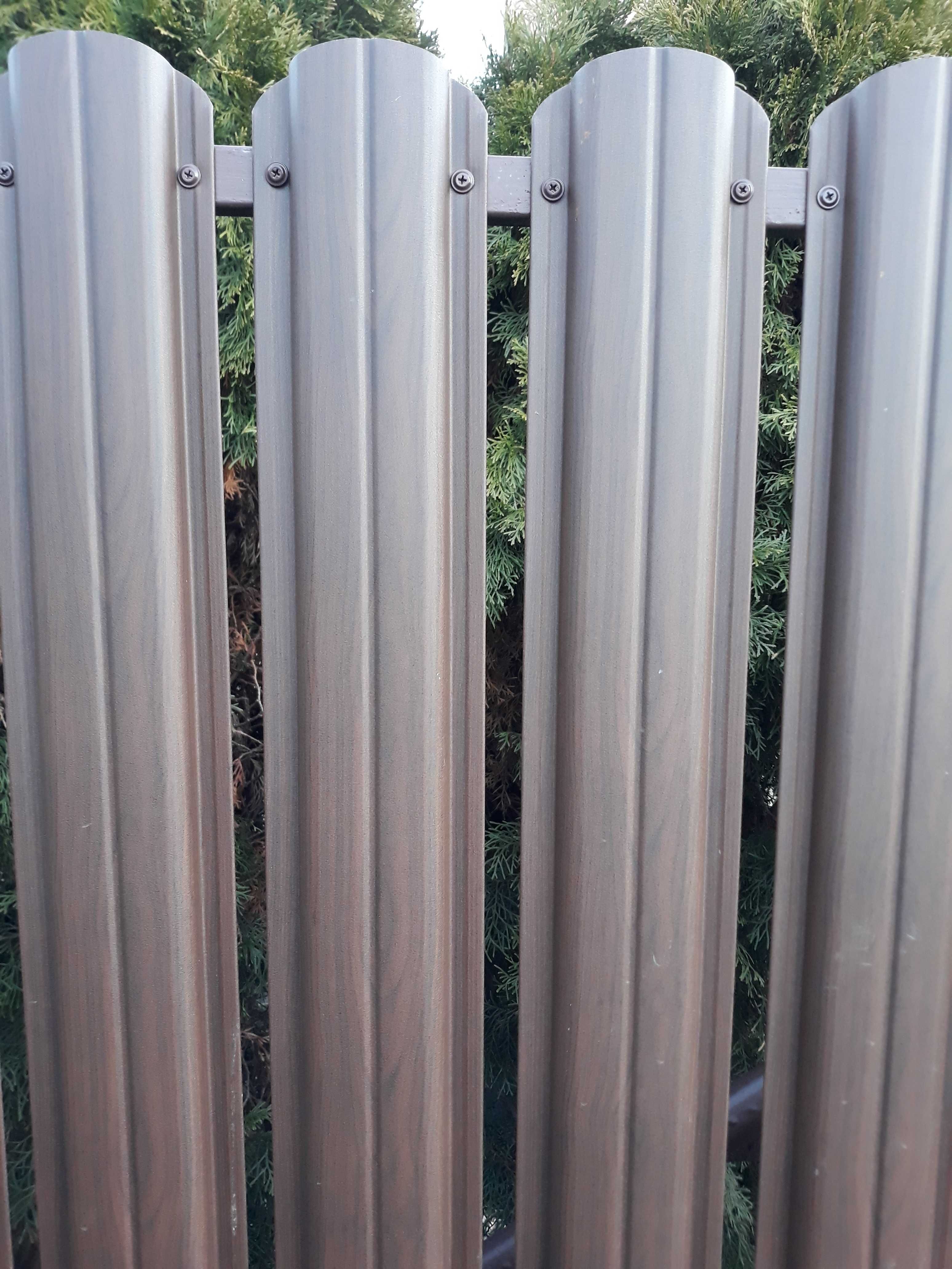 sztacheta metalowa ogrodzenia Metalowe płot ogrodowy