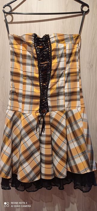 Sukienka bez ramiączek