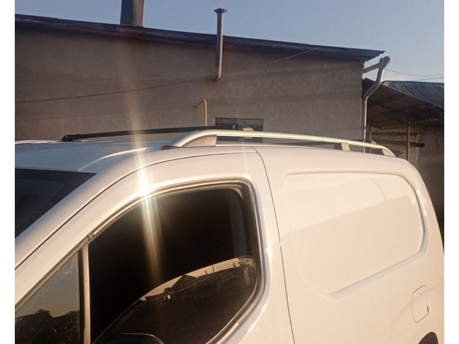 Peugeot Partner/Rifter 2019+ Рейлинги Skyport (серые)