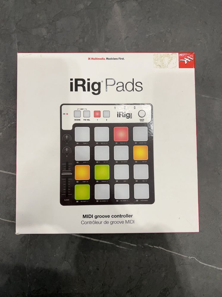 iRigPads MIDI controller