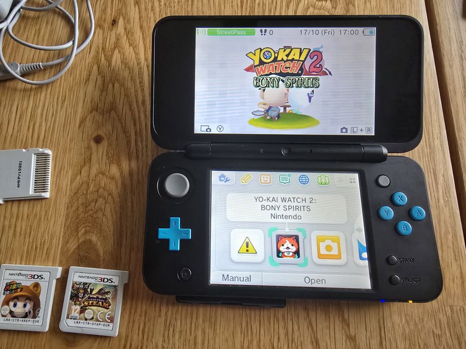 New Nintendo 2 DS XL i 5 gier