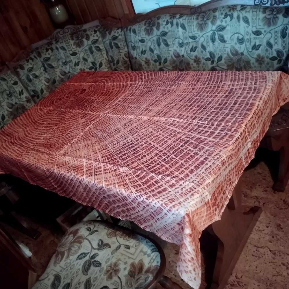 Скатертина на стіл тканева під дерево скатерть под дерево ткань 140X90