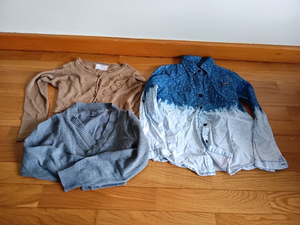 Lote Roupa 17Peças - Menina 5-6 Anos( roupa de inverno)