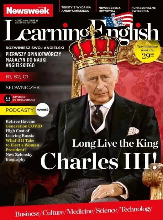 Newsweek Learning English 4/2022 Ringier Axel Springer Polska praca
