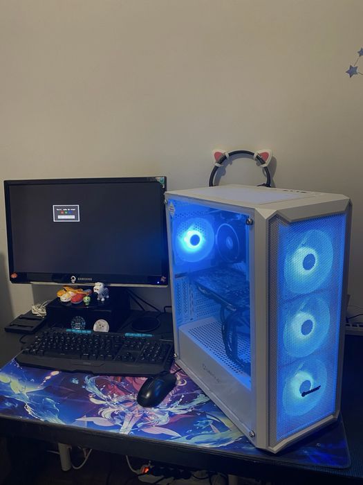PC GAMER RYZEN 7, já com jogos instalados.