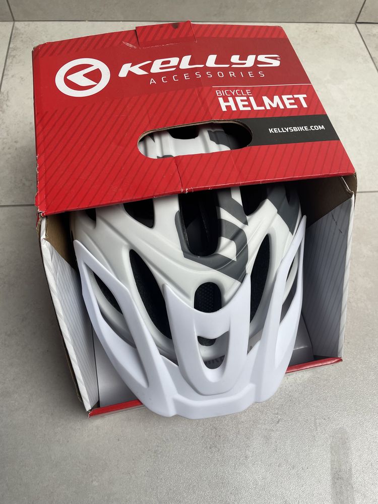 Helm rowerowy Kellys , w prawie nowy