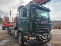 Scania    do drewna dluzycy hds lasu z doll