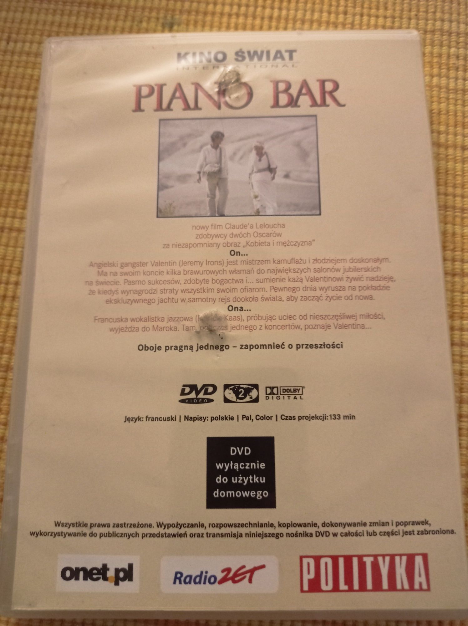 Piano bar - Film DVD