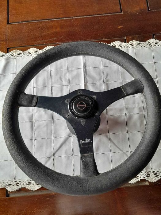 Volante vintage “Jackie Stewart” Made in Italy Opel clássico / coleção
