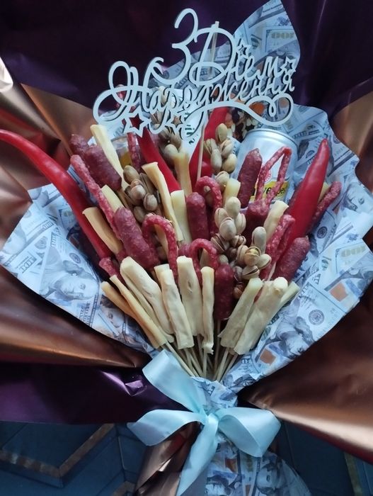 Їстівні букети на замовлення