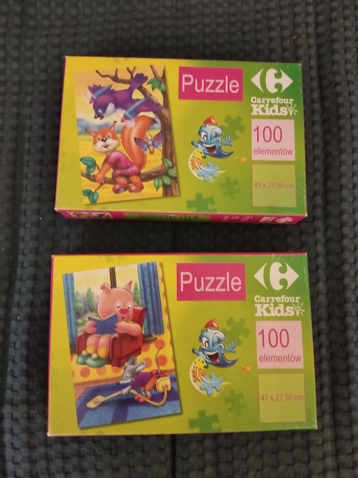 Puzzle dla dzieci komplet 4 sztuki