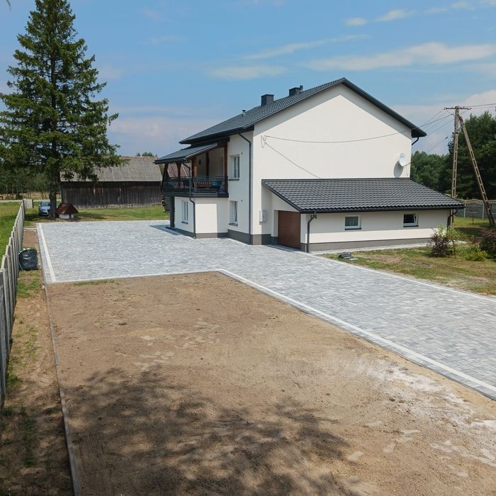 Ukladanie kostki brukowej