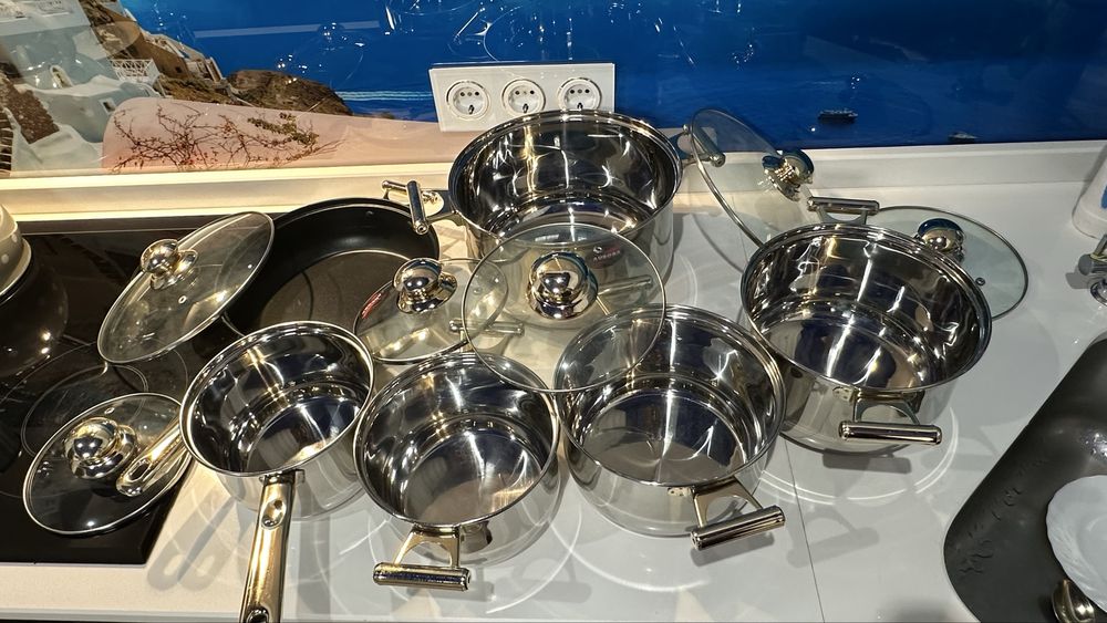 Набір каструль 6 штук