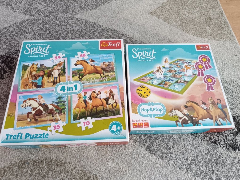 Spirit Duch wolności gra puzzle