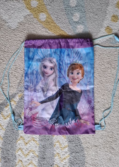 Worek na buty do szkoły/przedszkola Kraina Lodu Elsa i Anna