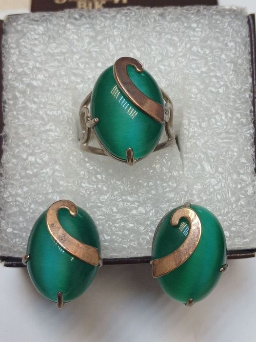 Серебро 925. Наборы и кольца.