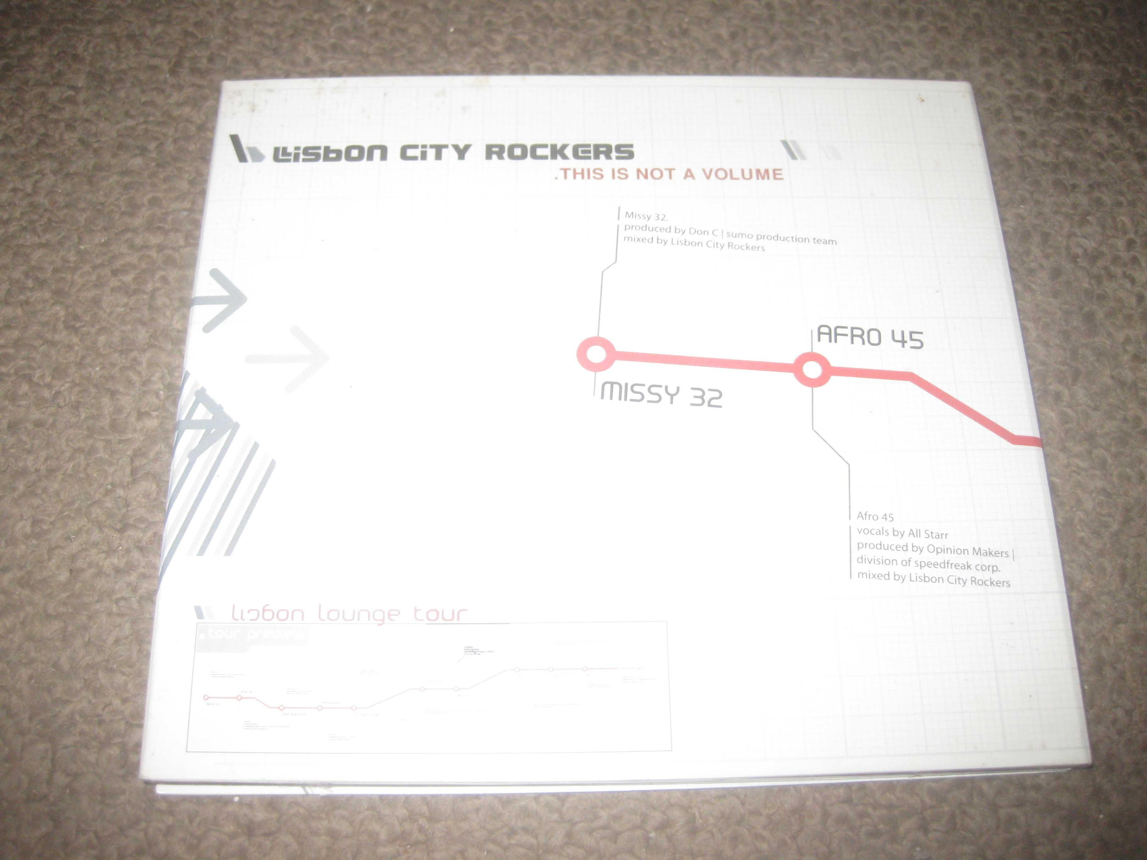 CD dos Lisbon City Rockers "This Is Not A Volume" Digipack!
