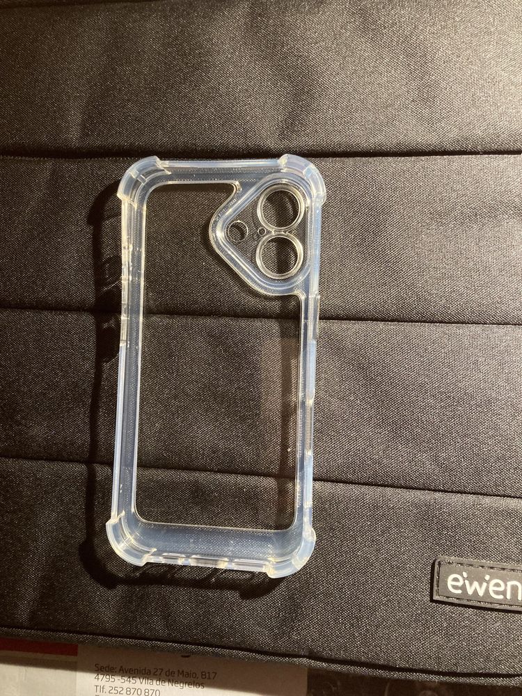Capa transparente para iphone 16