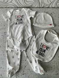 Комплект одягу для немовля на 3-6 місяці