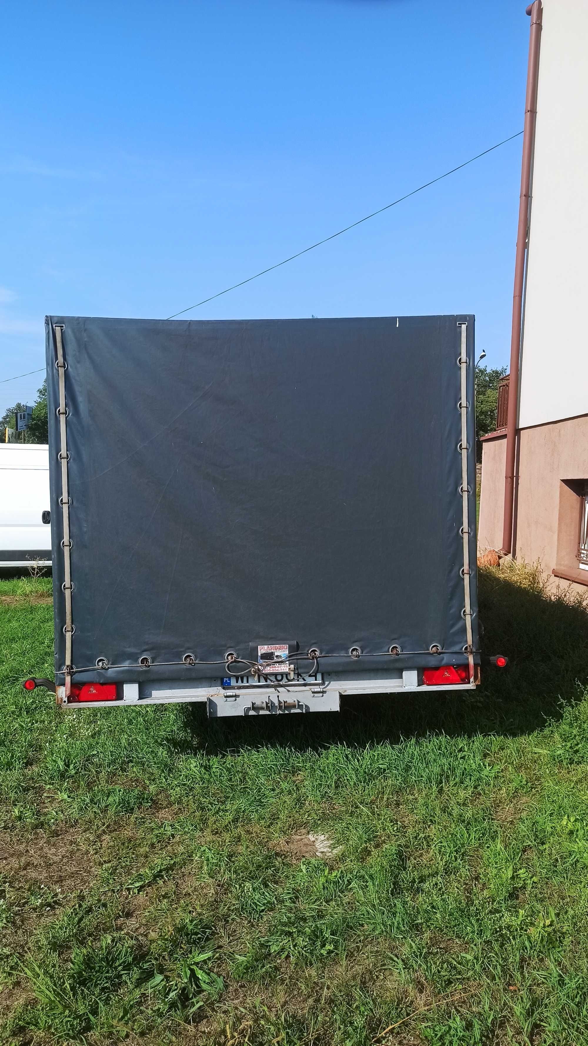 przyczepa cieżarowa martz 3000kg stan bdb 5 m długości