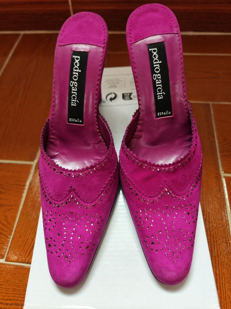 Sapatos em camurça Pedro Garcia