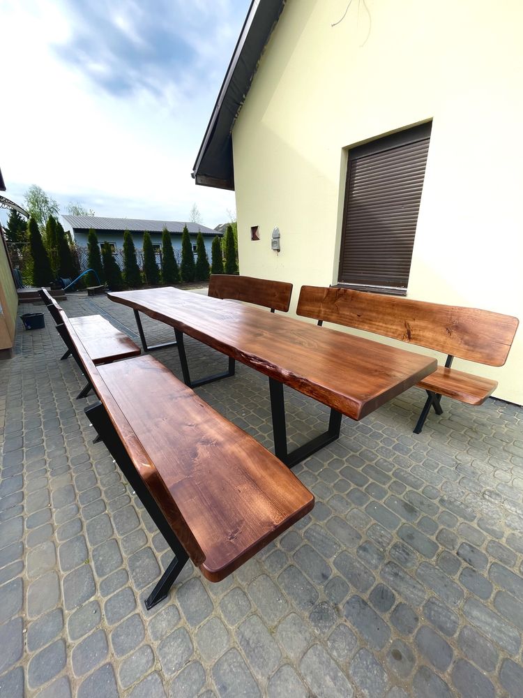 Ława i ławki ogrodowe altana stół