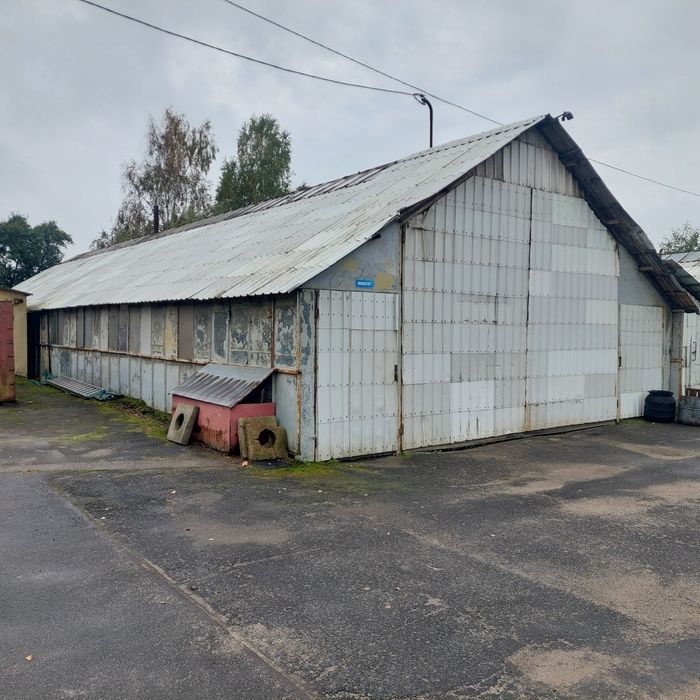 Wiata hala konstrukcji stalowa