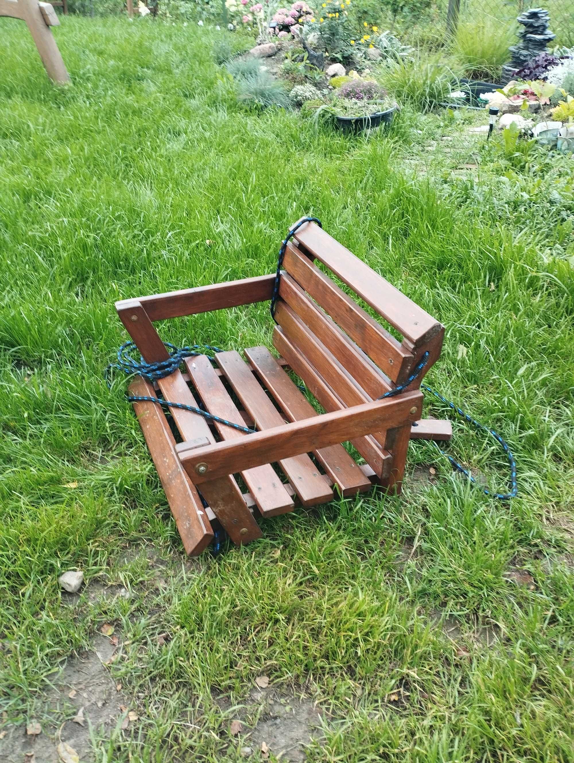 Huśtawka ogrodowa, jednoosobowa