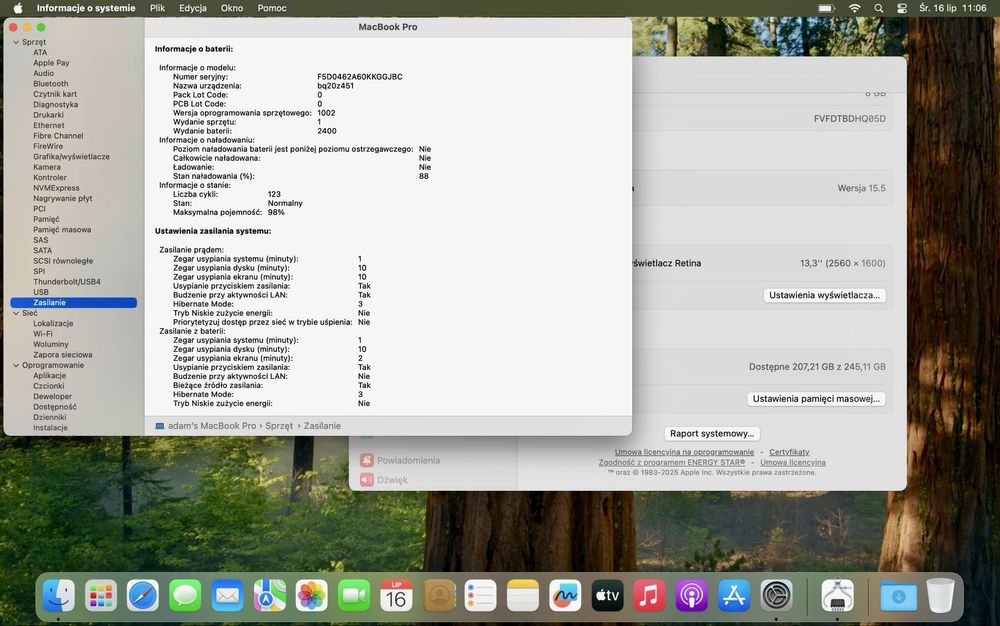 MacBook Pro 13 M1 Touch Bar M1 8GB RAM 256GB SSD