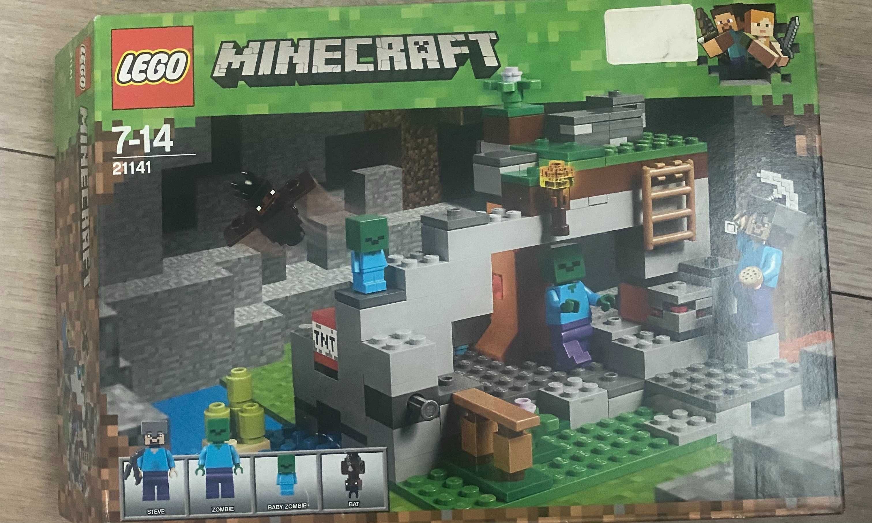 Klocki LEGO 21141      MINECRAFT 7-14