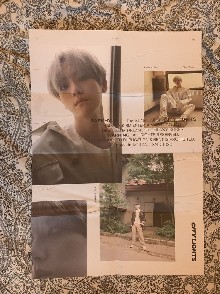 Album EXO Baekhyun City Lights