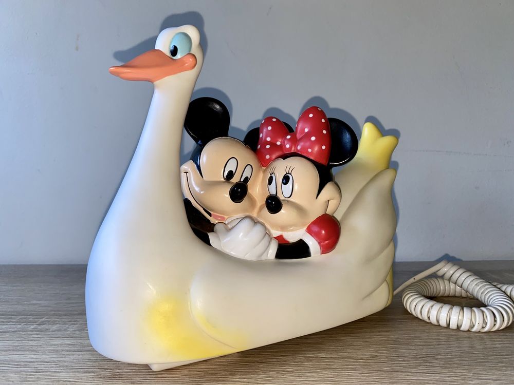 Telefone Mickey e Minnie em Cisne