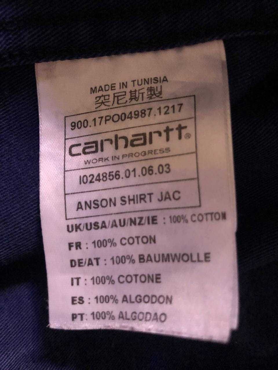 Овершот пиджак Сорочка Carhartt