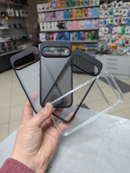 Pixel 9 Pro XL Прозорий / матовий чохол WLONS  Протиударний чехол