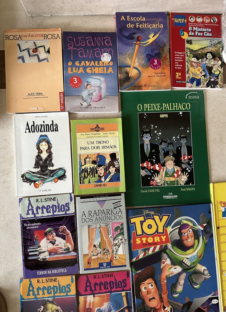 Vendo 44 livros infanto juvenis