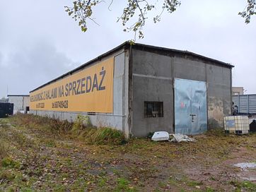 Sprzedam działkę z halami na terenie Ciech-Soda Janikowo