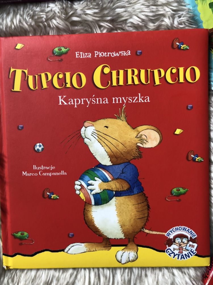Książka Tupcio Chrupcio Kapryśna myszka