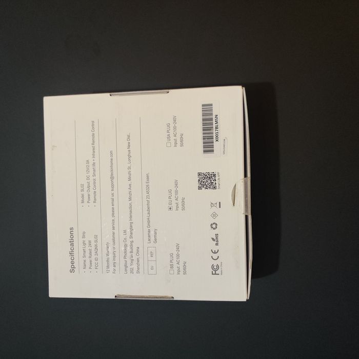 Teckin SL02B Smart Light Strip - Fita RGB