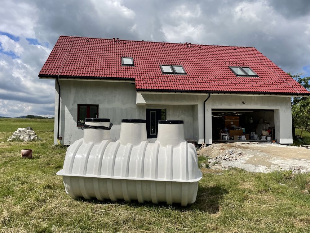 Przydomowa biologiczna hybrydowa oczyszczalnia ścieków do 8 osób